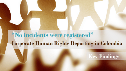 Corporate Human Rights Reporting Research portfolio